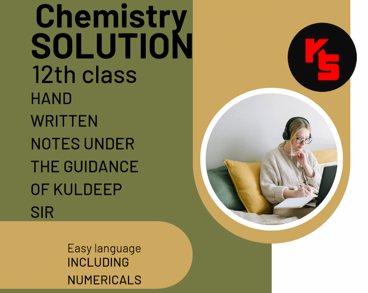 digital-product | 12th Chemistry Class notes chapter-1 (Solution)